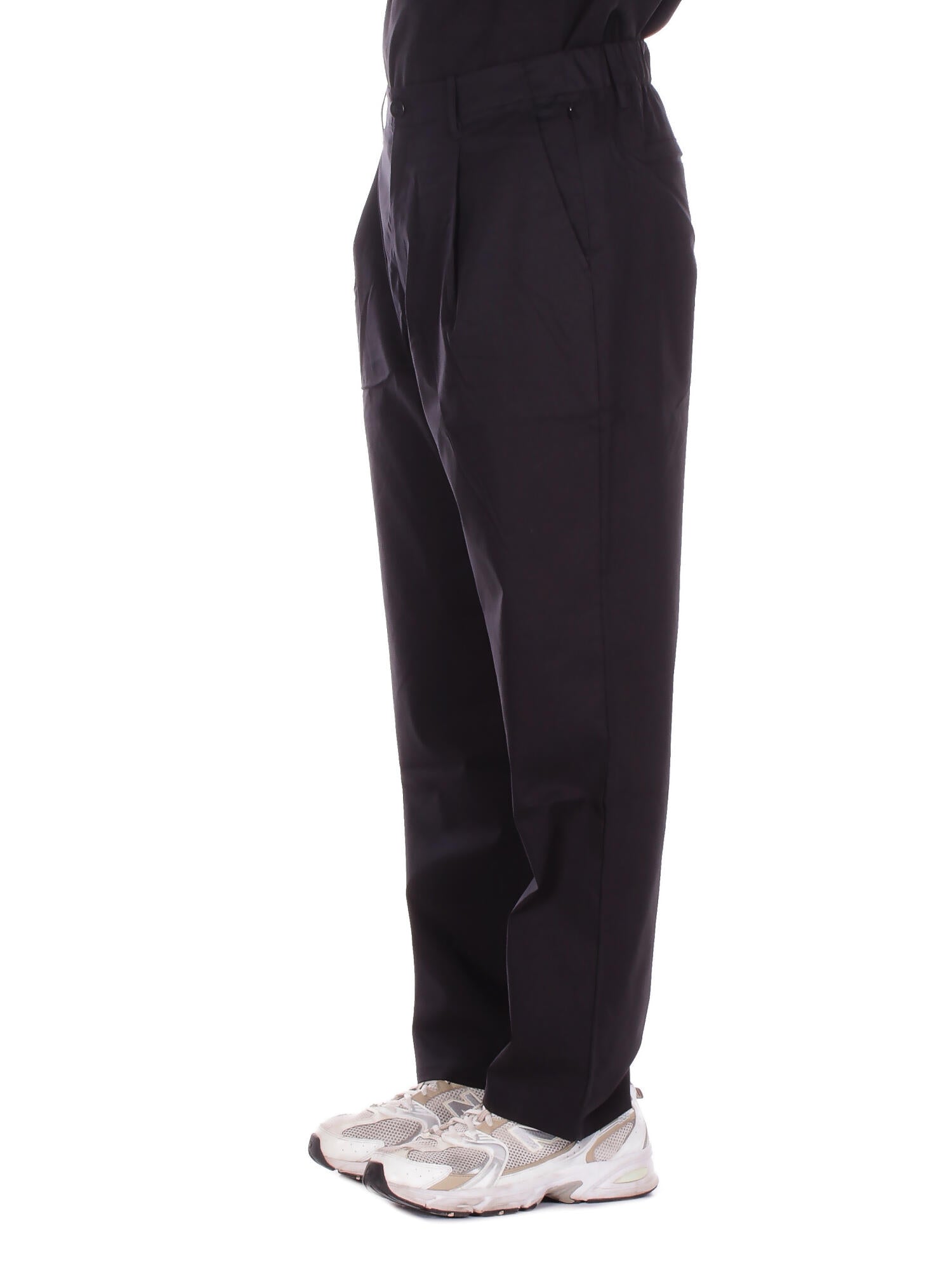 NEW BALANCE Unisex Pantalone MP51563 BK Athletics relaxed trouser Black