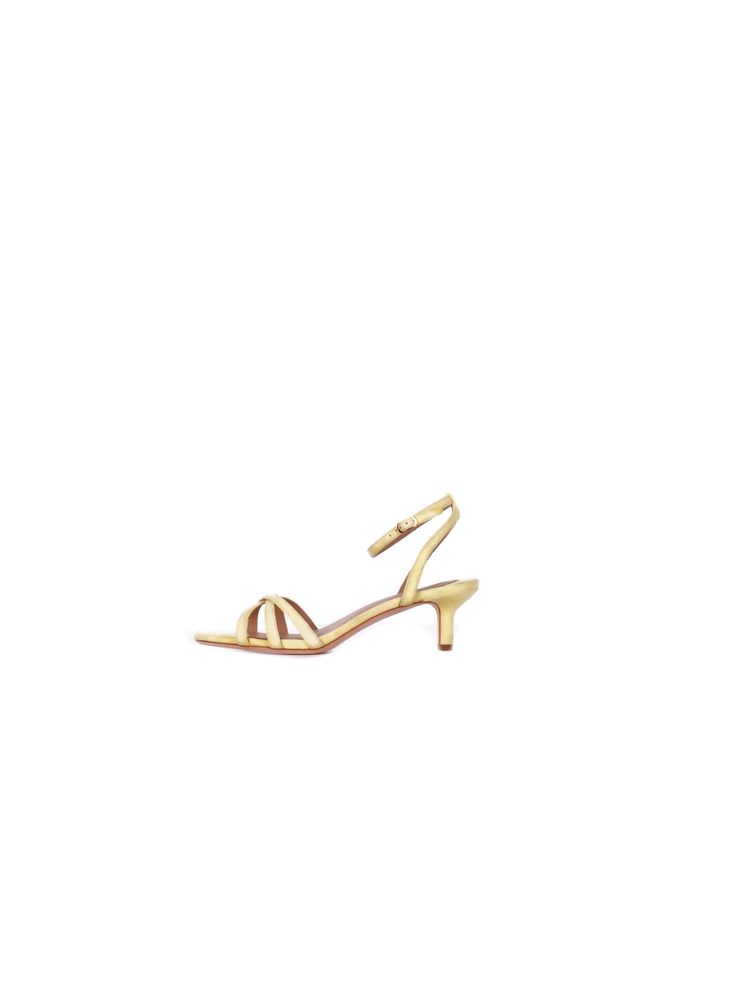 RALPH LAUREN Donna Sandali 802P06395 003 Heel sandal kendyl Lemon