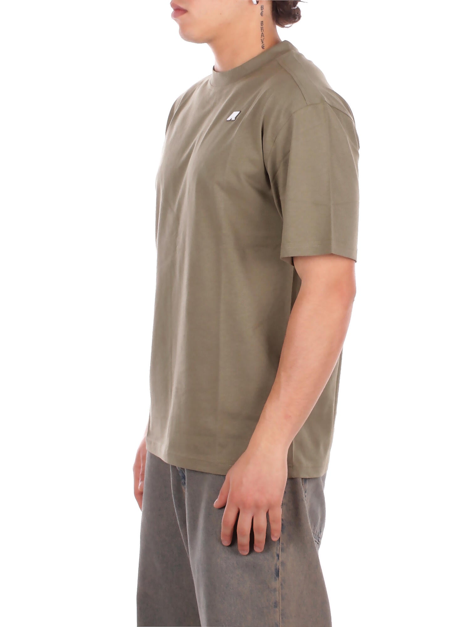 KWAY Uomo T-shirt K3136CW V15 Solo jersey Green