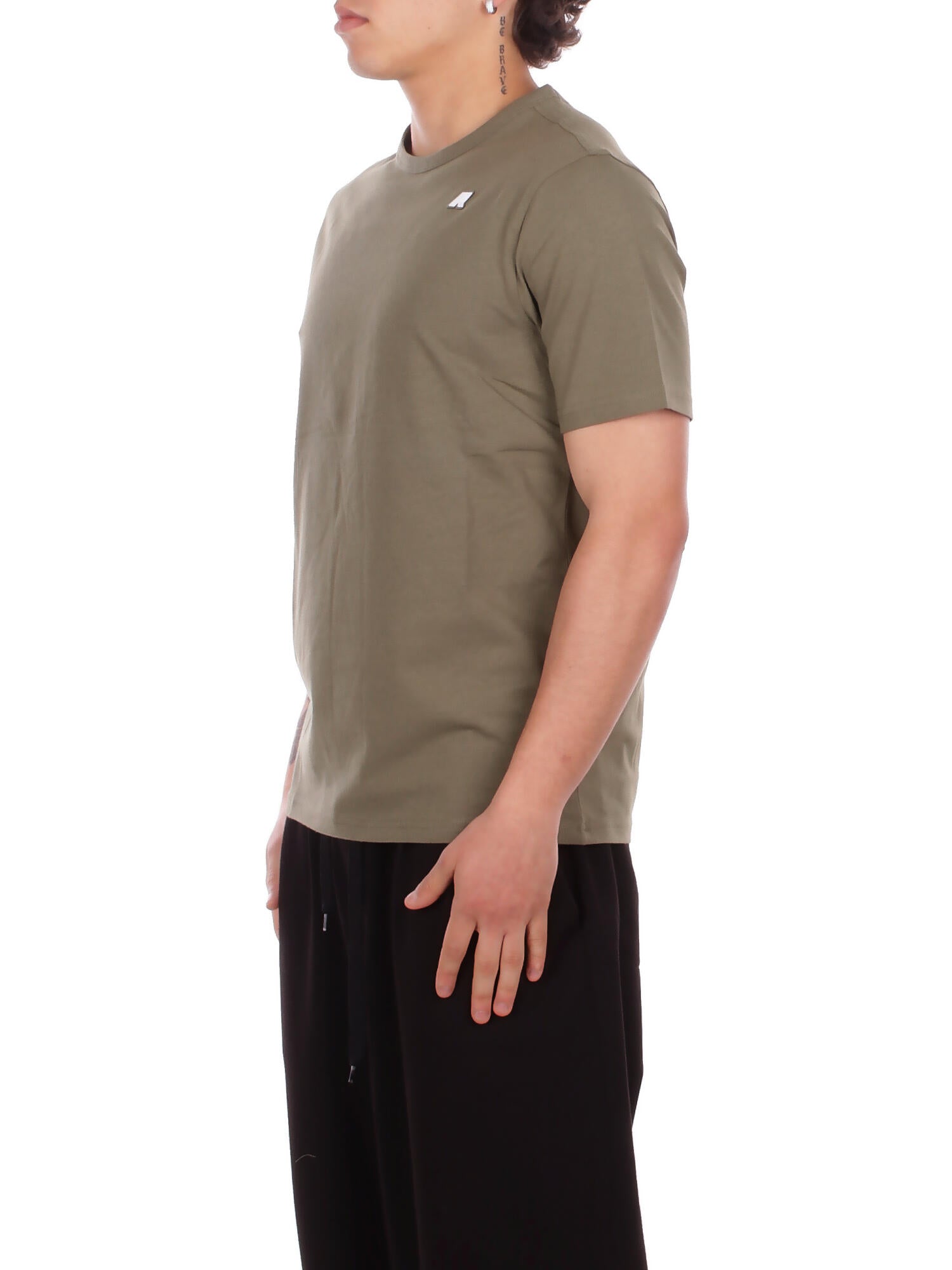 KWAY Uomo T-shirt K71349W V15 Adame light stretch jersey Green