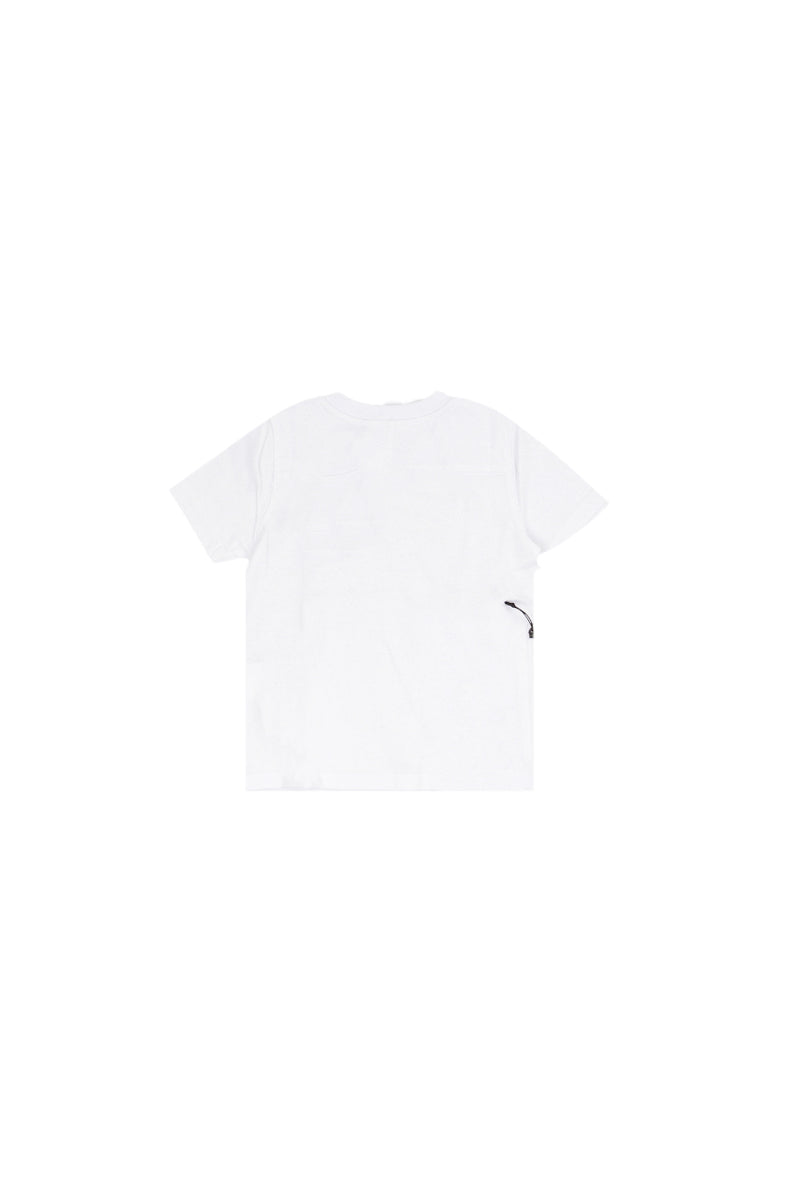 KWAY Unisex Junior T-shirt K3148NW 001# P. leonide colorful square White