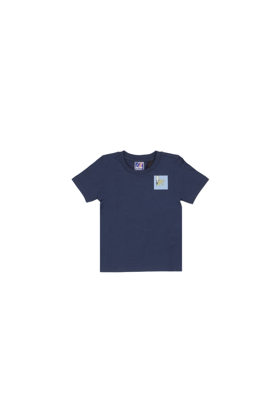 KWAY Unisex Junior T-shirt K3148NW B67 P. leonide colorful square Blu