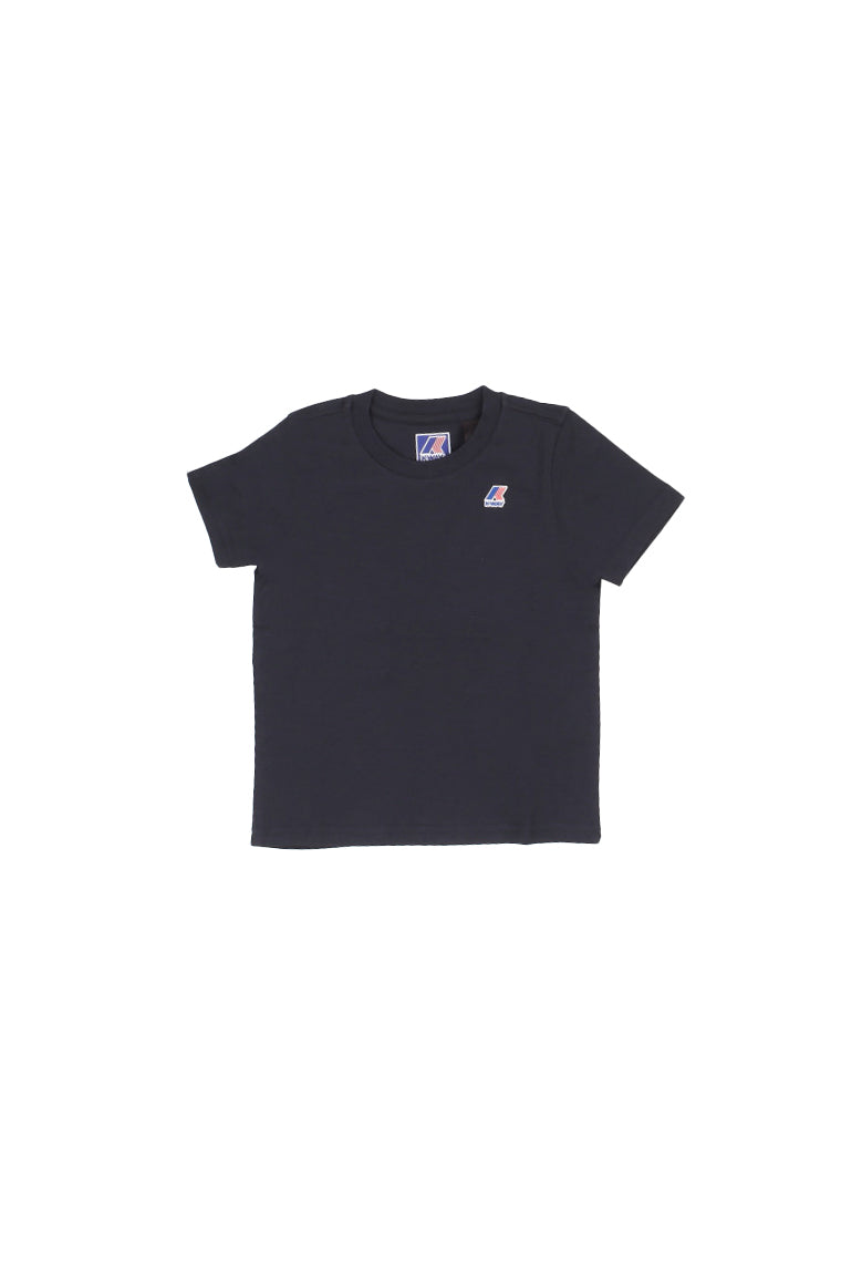KWAY Unisex Junior T-shirt K7133YW K89# P. leonide Blue depth