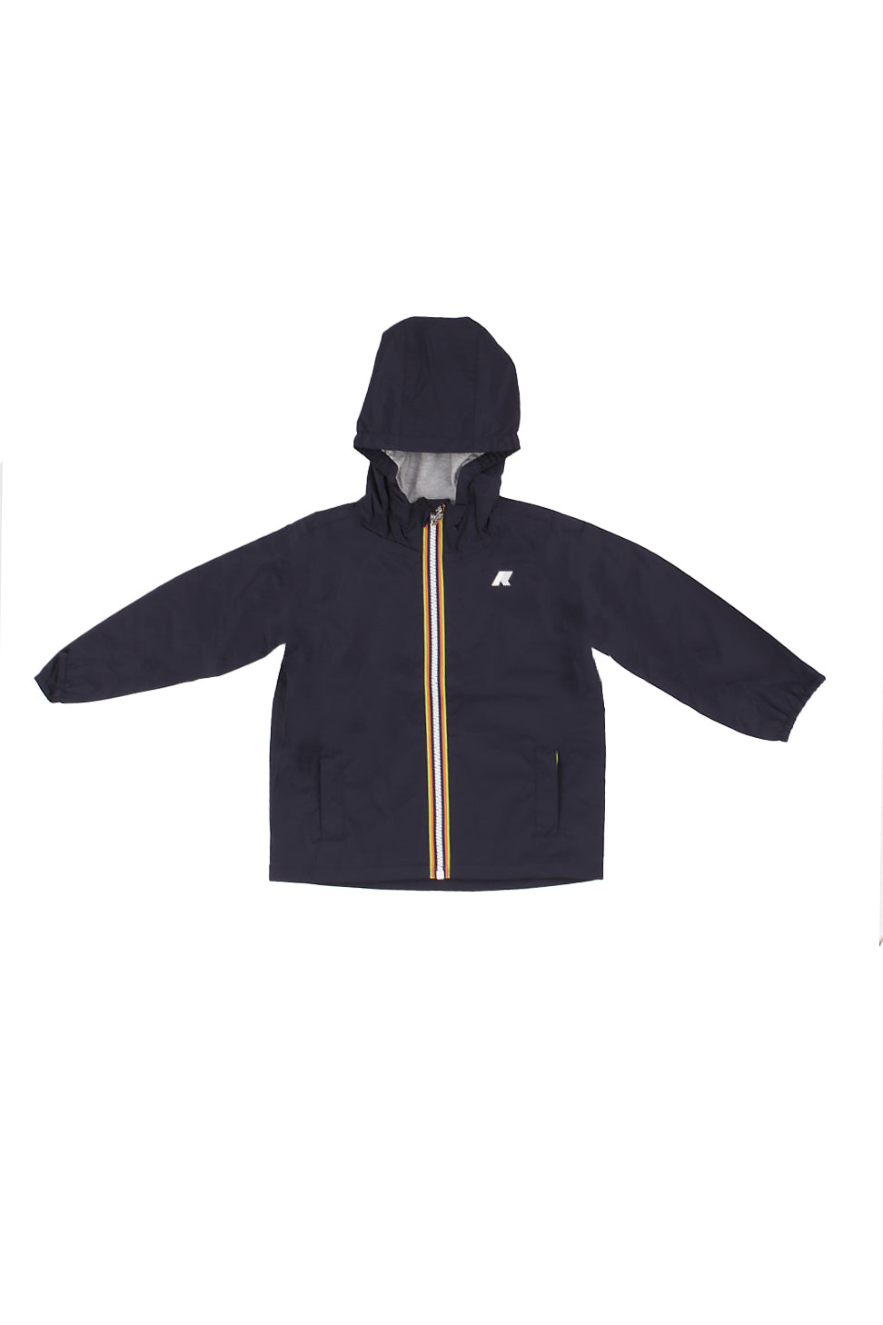 KWAY Bambino Giubbotto K41335W K89# P. jack stretch nylon jersey Blue dept