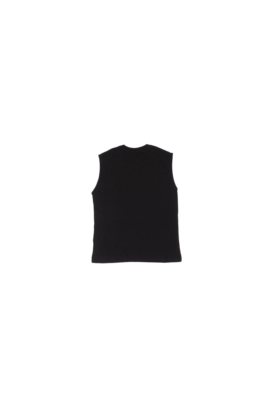 DISCLAIMER Bambino Canotta 26EDK58806 NERO Smanicato in jersey stampa Nero