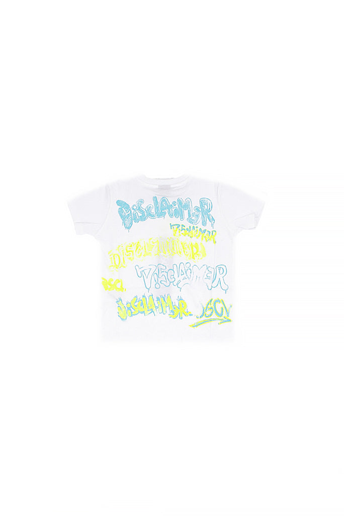 DISCLAIMER Bambino T-shirt 26EDK58820 BIANCO Maglia in jersey Bianco