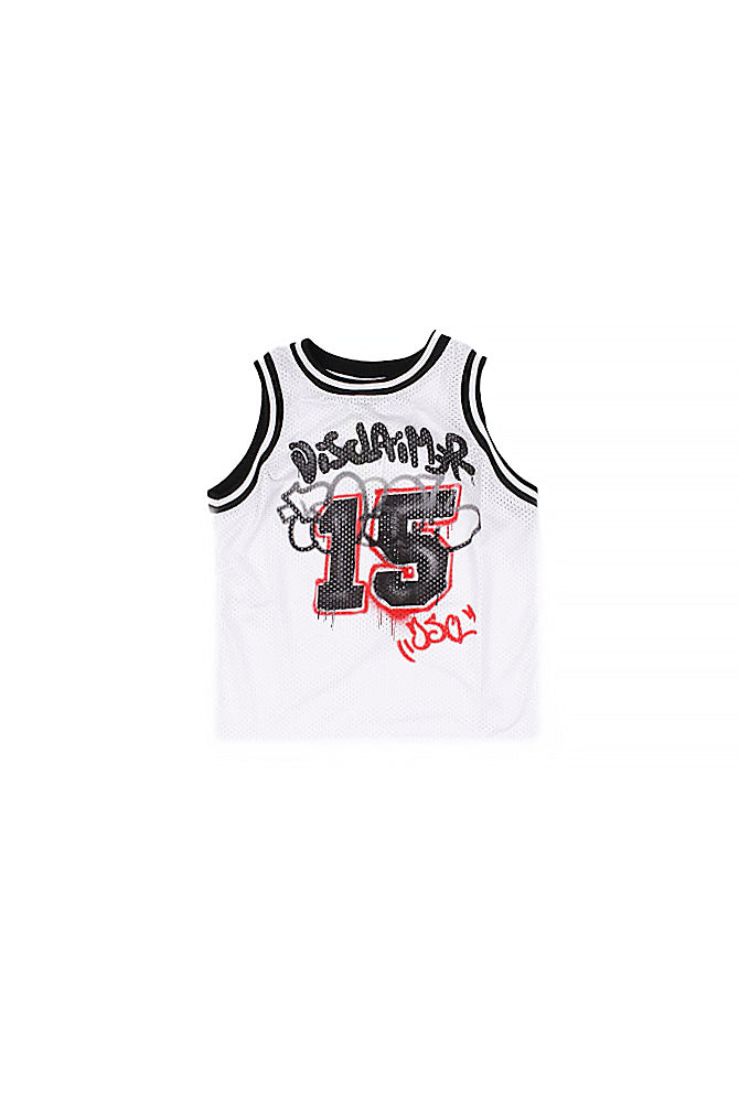 DISCLAIMER Bambino Canotta 26EDK58826 BIANCO Canotta rete Bianco