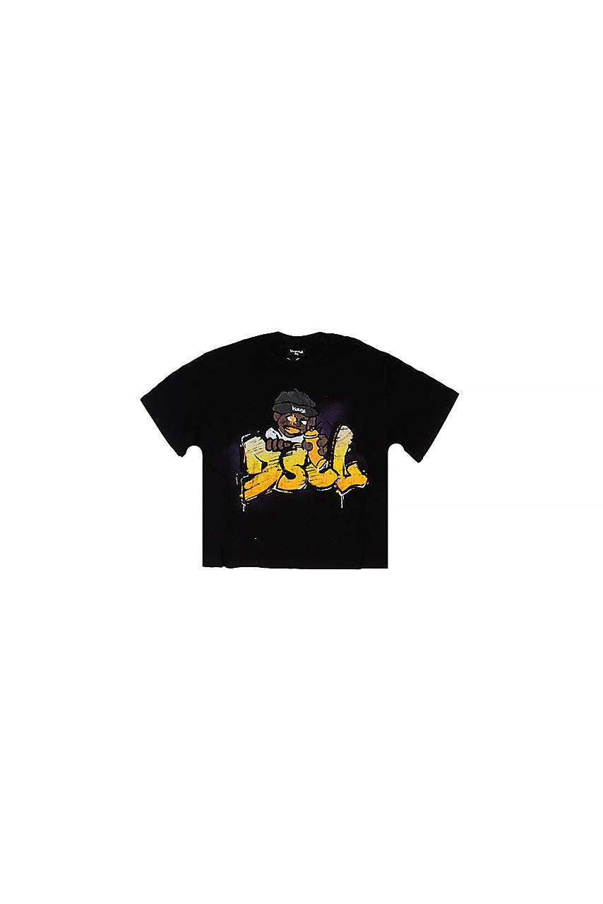 DISCLAIMER Bambino T-shirt 26EDK58836 NERO Maglia in jersey over Nero