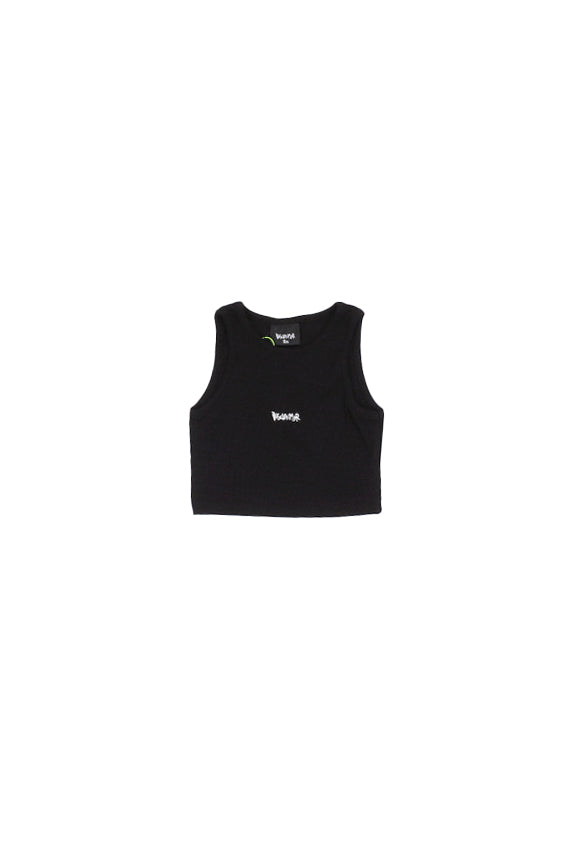DISCLAIMER Bambina Canotta 26EDK58907 NERO Top in costina Nero