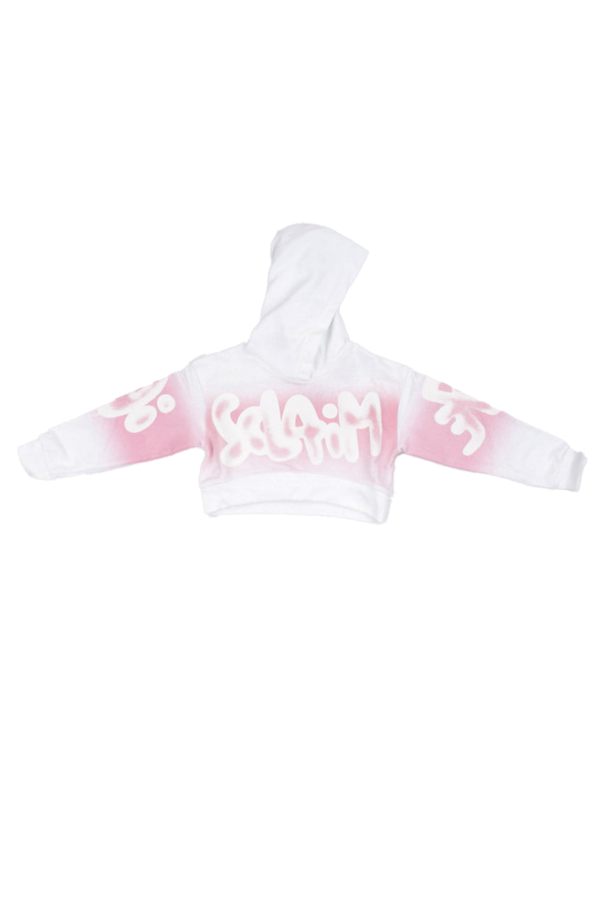 DISCLAIMER Bambina Felpa 26EDK58914 BIANCO Maglia crop in felpa Bianco