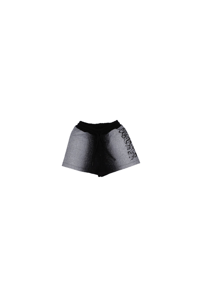 DISCLAIMER Bambina Bermuda 26EDK58915 NERO Bermuda in felpa Nero