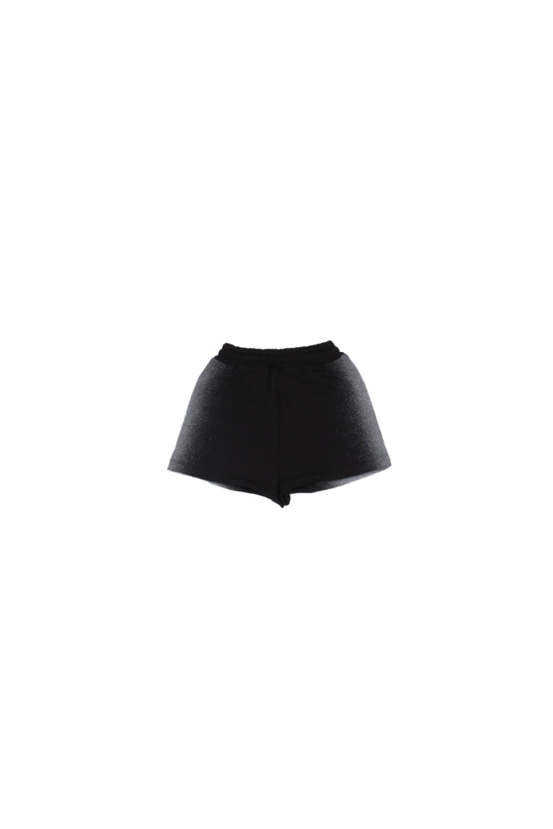 DISCLAIMER Bambina Bermuda 26EDK58915 NERO Bermuda in felpa Nero