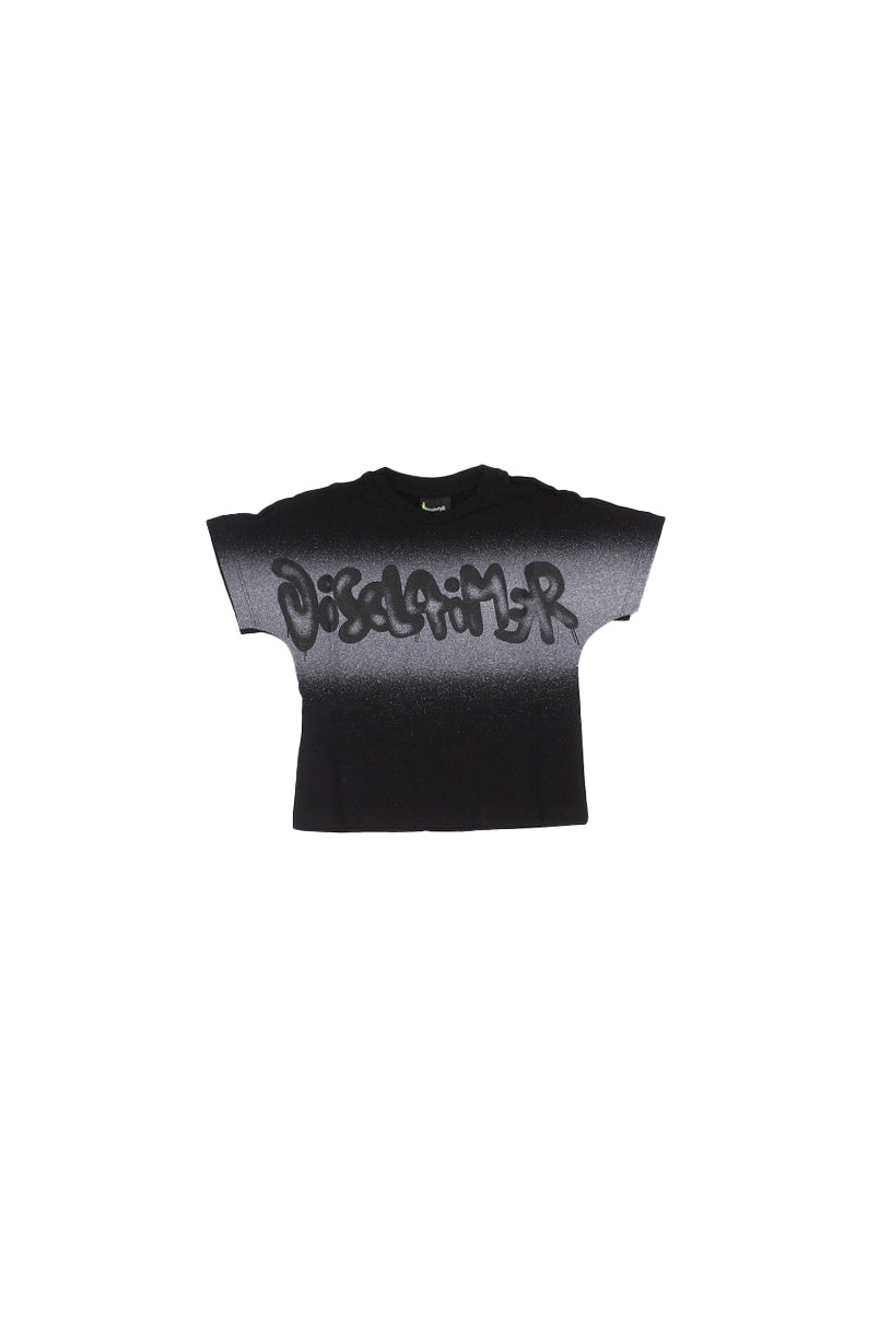 DISCLAIMER Bambina T-shirt 26EDK58919 NERO Maglia in jersey Nero
