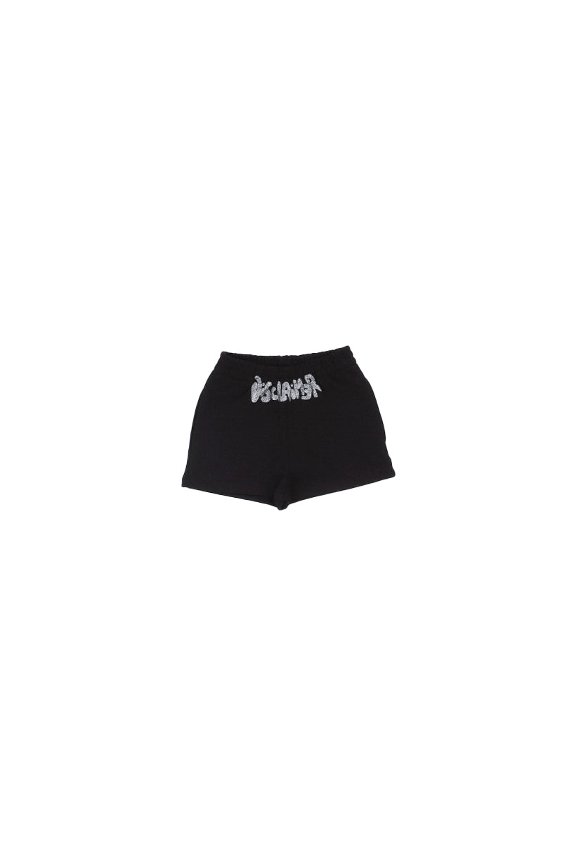 DISCLAIMER Bambina Shorts 26EDK58953 NERO Bermuda in felpa Nero