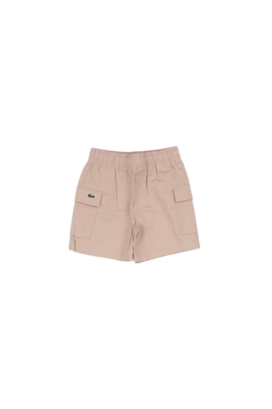 LACOSTE Bambino Shorts 847157 JCF Lcb stretch twill short Beige