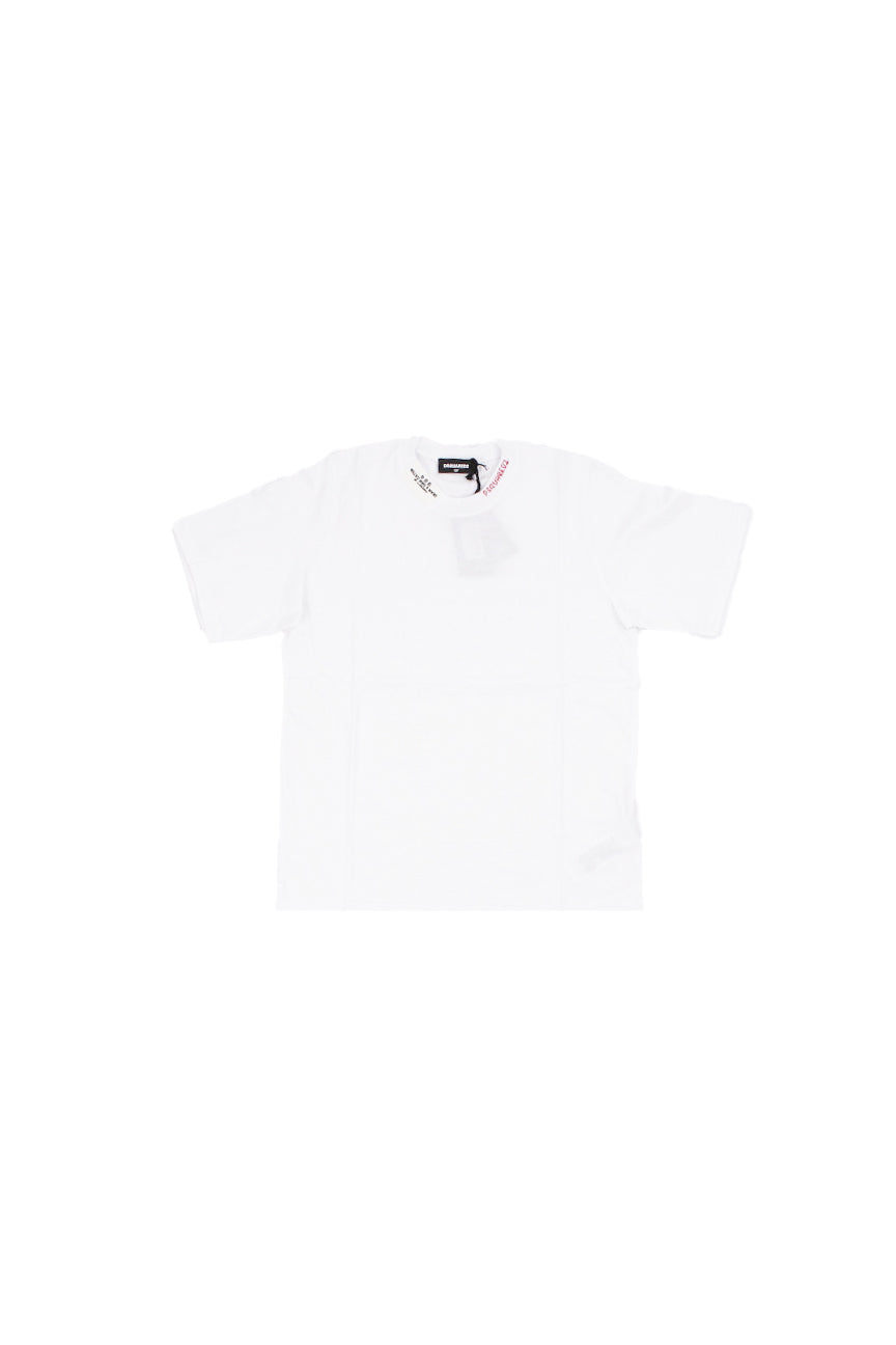 DSQUARED2 Unisex Junior T-shirt DQ3161 D0AGP DQ100 D2t1207u slouch fit Bianco