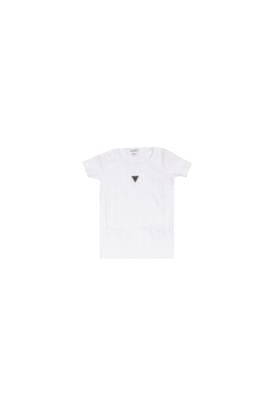 GUESS Bambina T-shirt J5YP03KB1O1 G011 Ss knit top minime Pure white