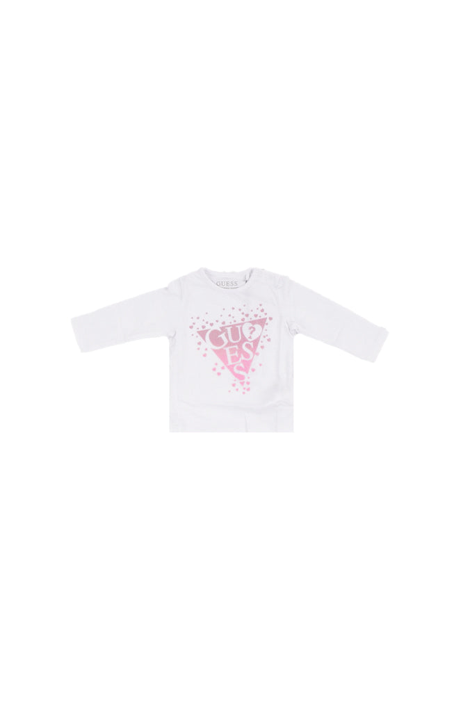 GUESS Bambina T-shirt K6RI01K6YW4 G011 Ss t shirt Pure white