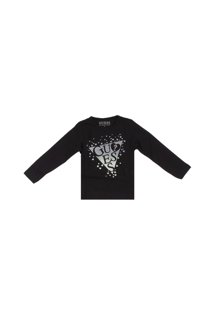 GUESS Bambina T-shirt K6RI01K6YW4 JBLK Ss t shirt Black