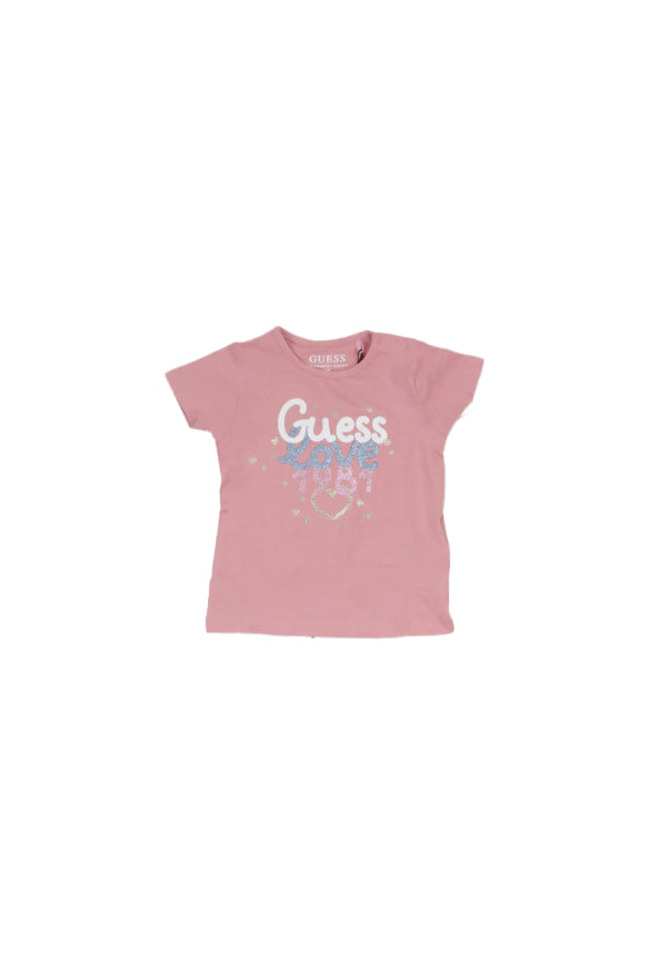 GUESS Bambina T-shirt K6RI20K6YW4 G682 Ss t shirt Pink