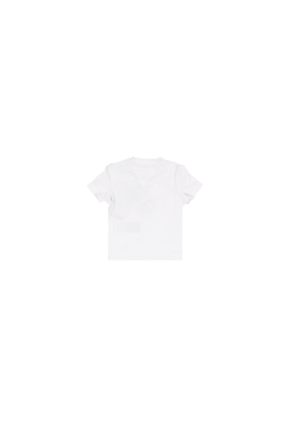 TOMMY HILFIGER Bambino T-shirt KN0KN02355 YBR Flag smile tee s/s White