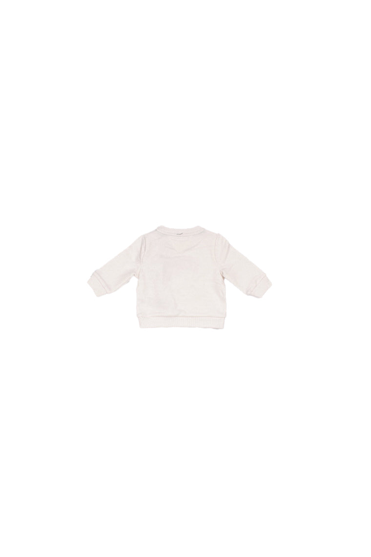 TOMMY HILFIGER Bambina Felpa KN0KN02394 YBH Tommy outline tee s/s White
