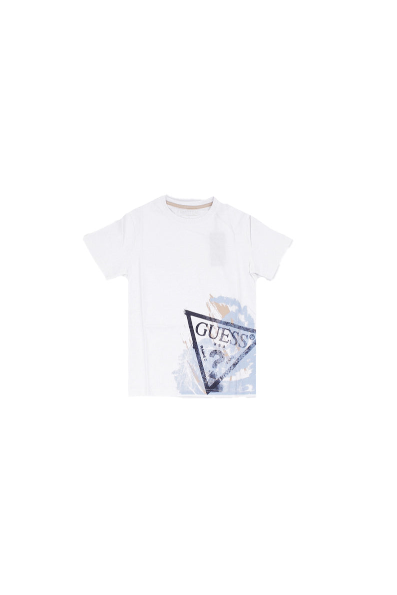 GUESS Bambino T-shirt L6RI14K8HM4 G011 Ss t shirt Pure white