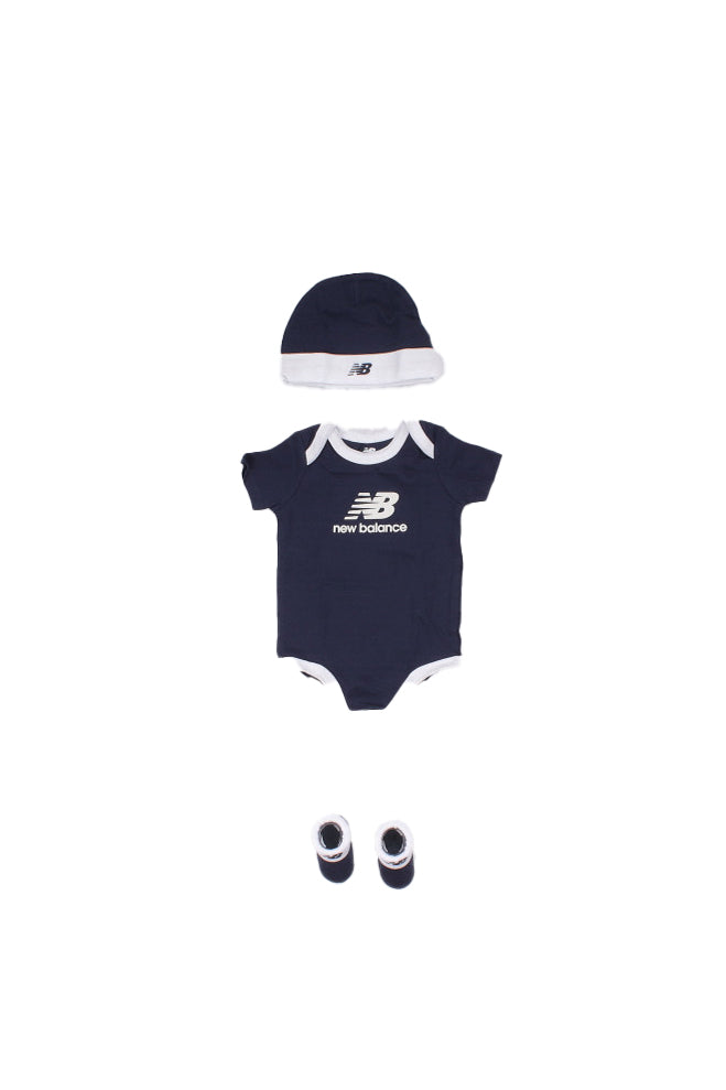 NEW BALANCE Bambina Set accessori LAKB0106 NNY Nb stacked infant set Navy