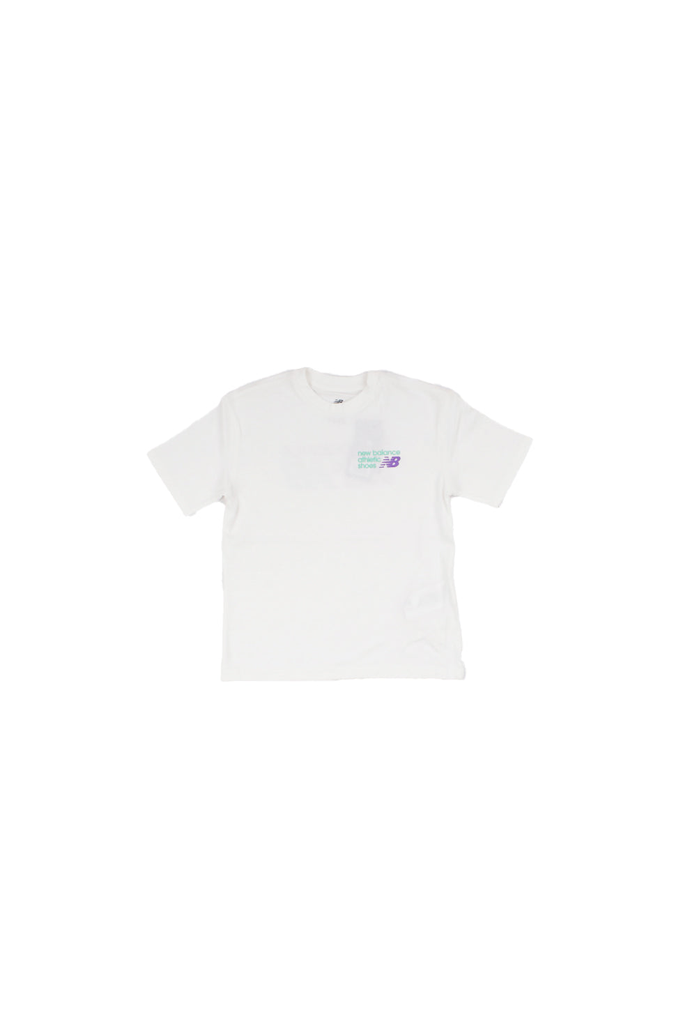 NEW BALANCE Unisex Junior T-shirt LAKB0295 SST Nb athletics shoes back graphi Panna