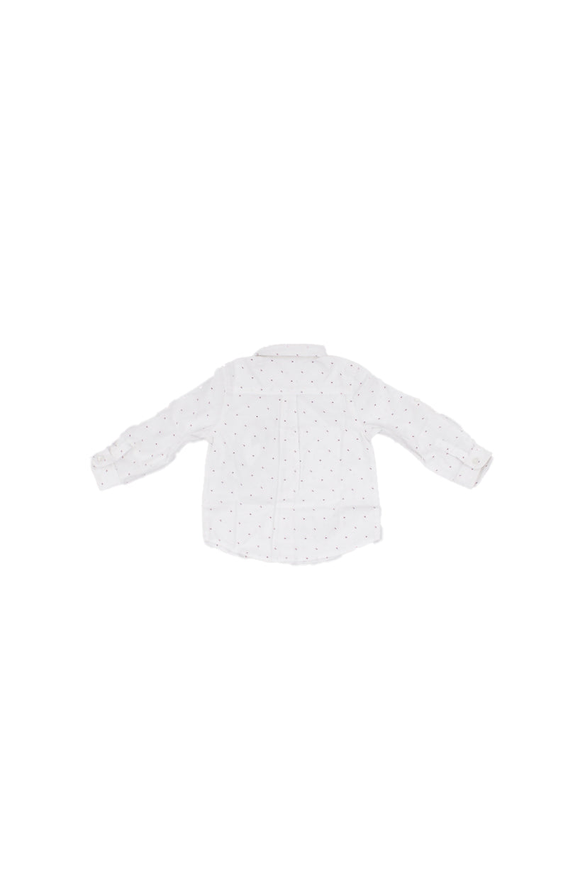 GUESS Bambino Camicia N6RH02WE5W0 P15C Poplin adj ls shirt ceremony Panna
