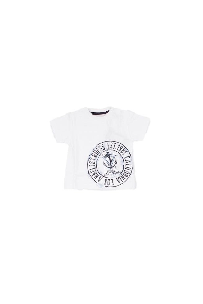 GUESS Bambino T-shirt N6RI10K8HM4 G011 Ss t shirt Pure white