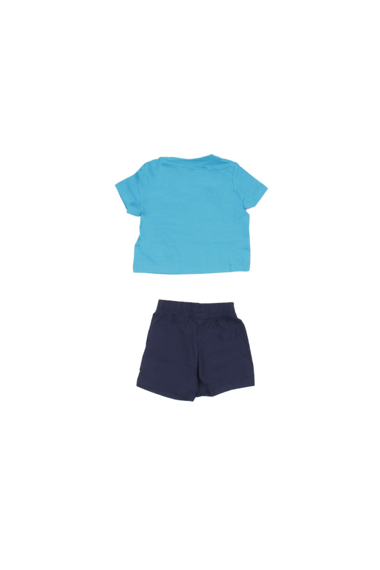 THE NORTH FACE Bambino Completo NF0A8G1H DGY1 Kid box nse play reg short set Azzurro