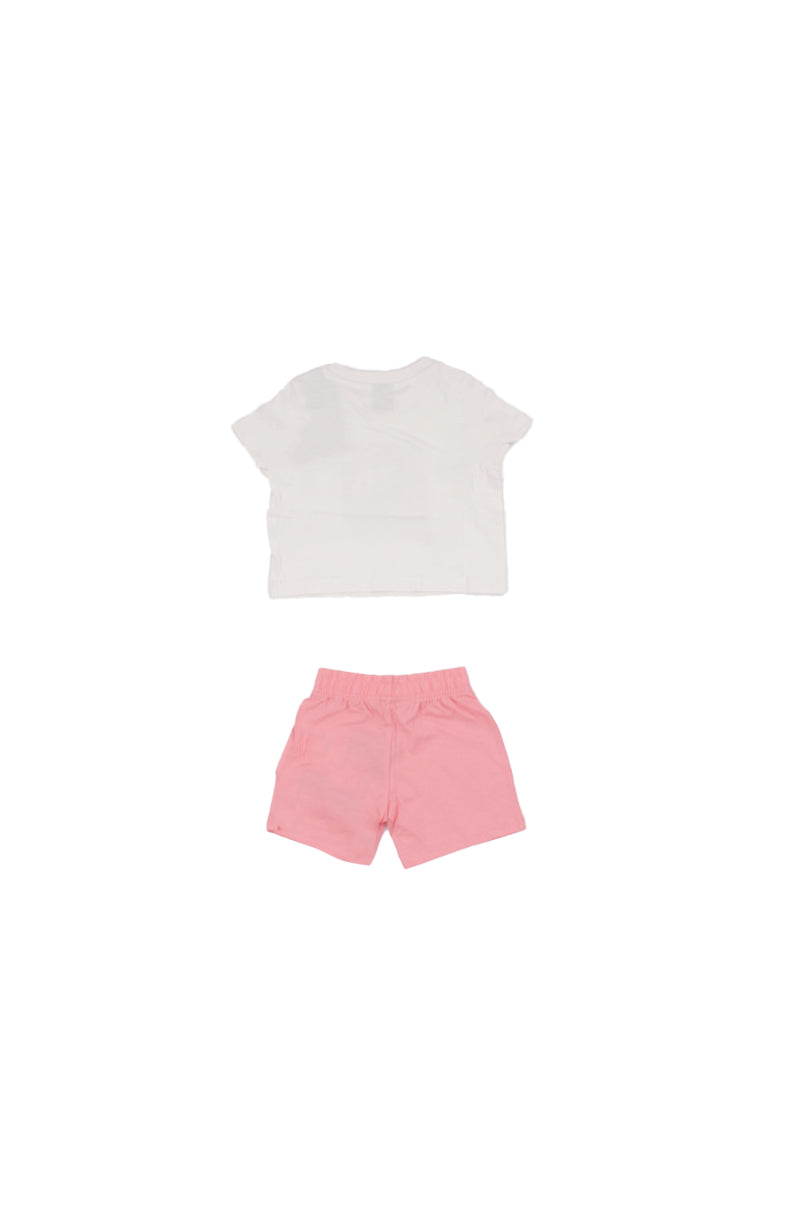 THE NORTH FACE Bambino Completo NF0A8G1H N9W1 Kid box nse play reg short set Bianco corallo
