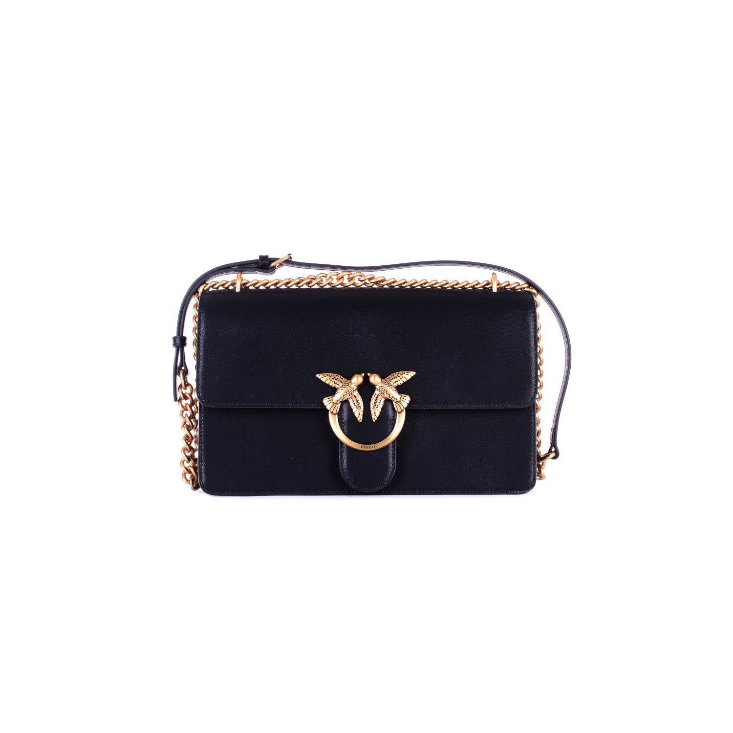 PINKO Donna Borsa 100941A0F1 Z99Q Love one classic dc vitello se Nero
