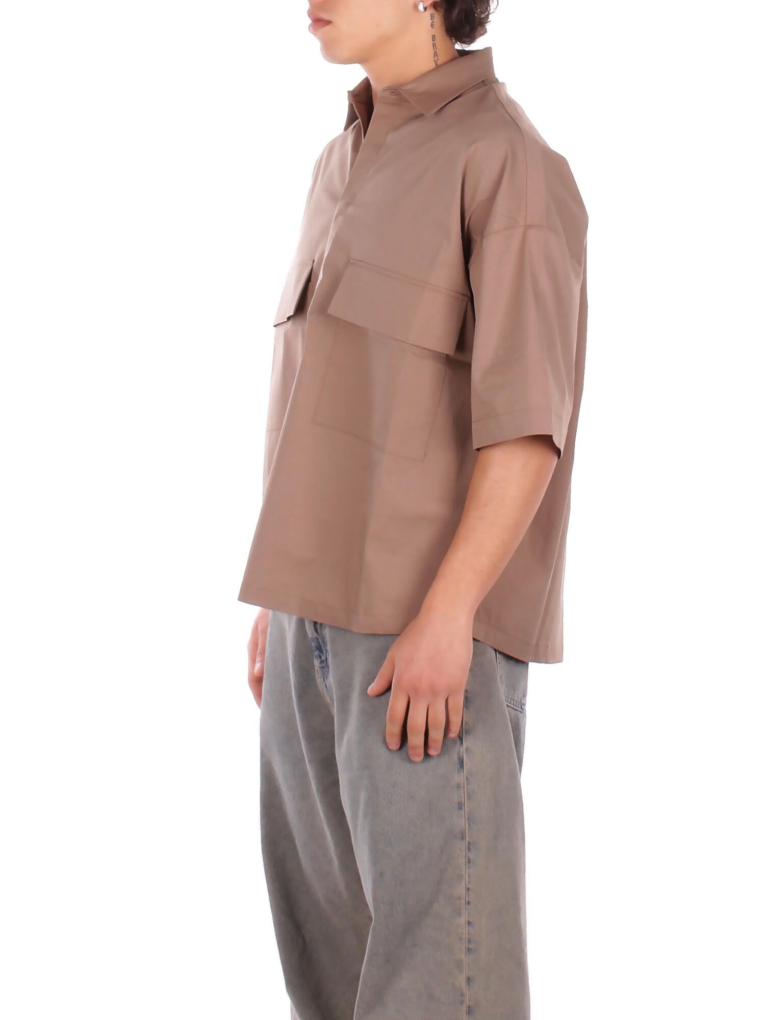 ALPHA STUDIO Uomo Polo AU5412B 1014 Polo m\m boxy Safari