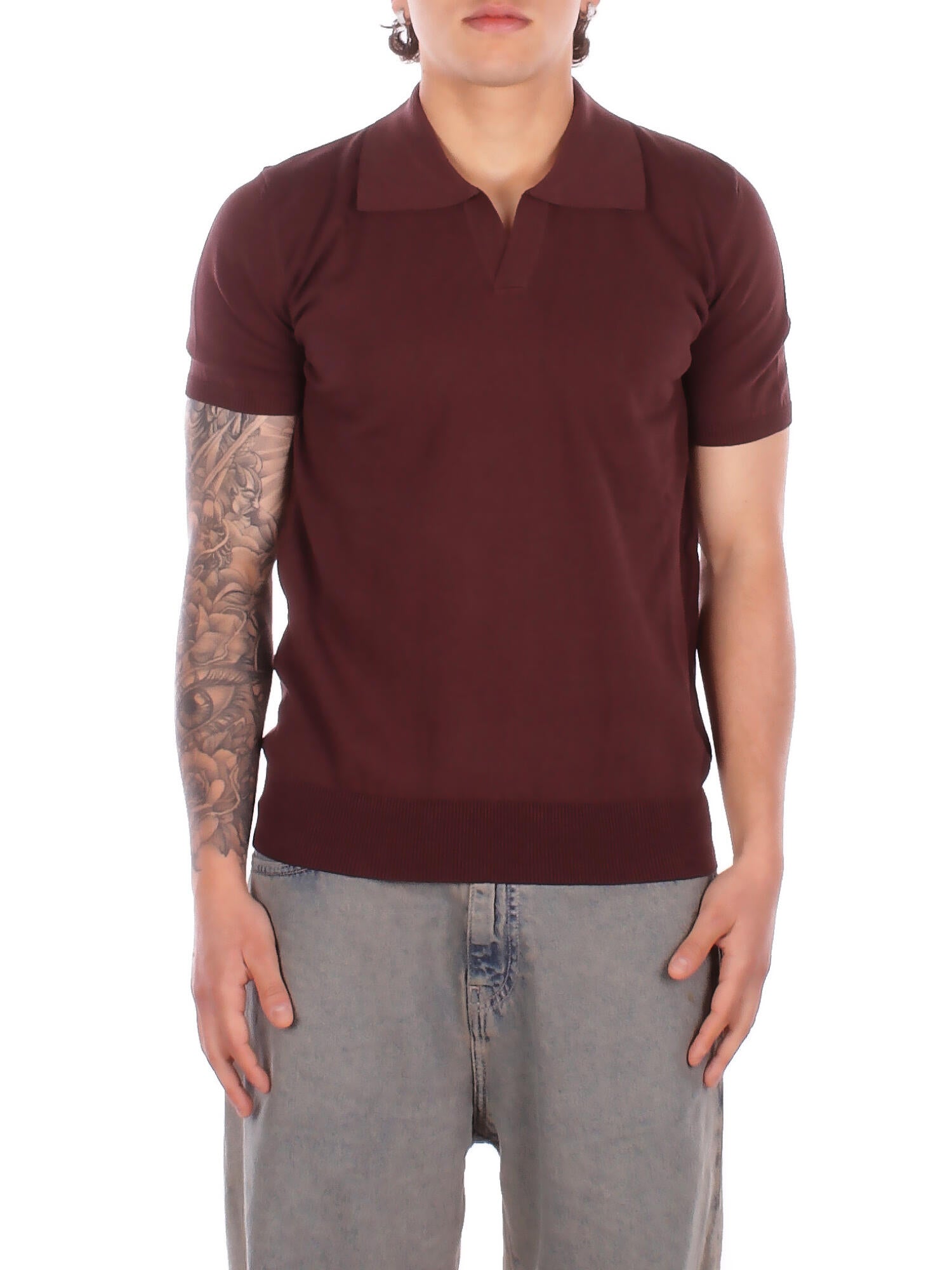 ALPHA STUDIO Uomo Polo AU5041B 1009 Polo v m\m Cioccolato