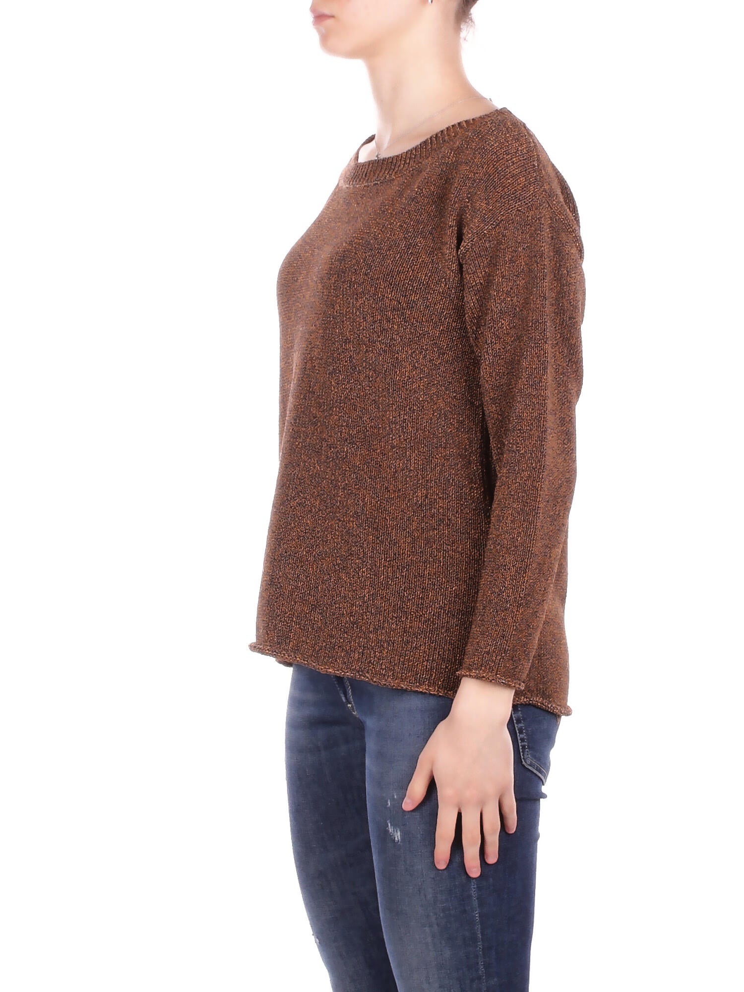 ALPHA STUDIO Donna Maglia AD6312C 2009 Scollo barca m/l Cioccolato