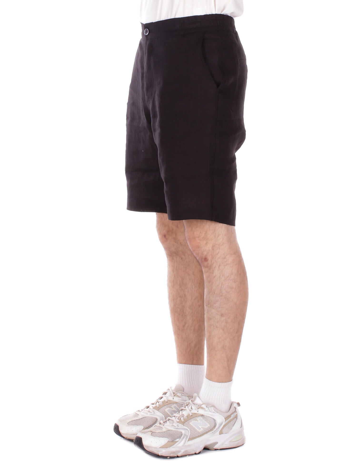 ALPHA STUDIO Uomo Bermuda AU5373Q 1002 Bermuda regular Nero