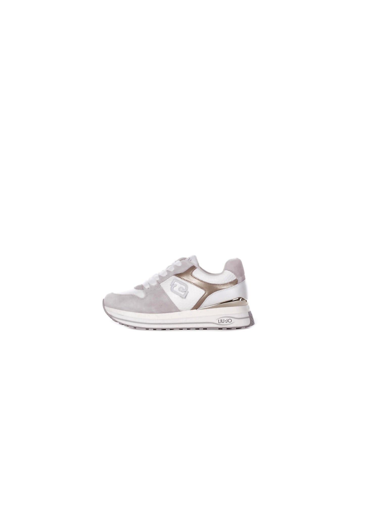 LIU JO Donna Sneakers BA6013PX813 S1052 Lj maxi wonder 98 White gold