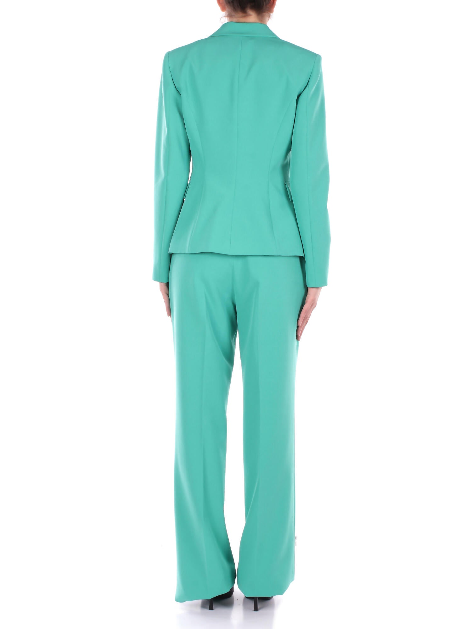 LIU JO Donna Pantalone CA5366T2200 X068A Ecs pantalone palazzo Smeraldo