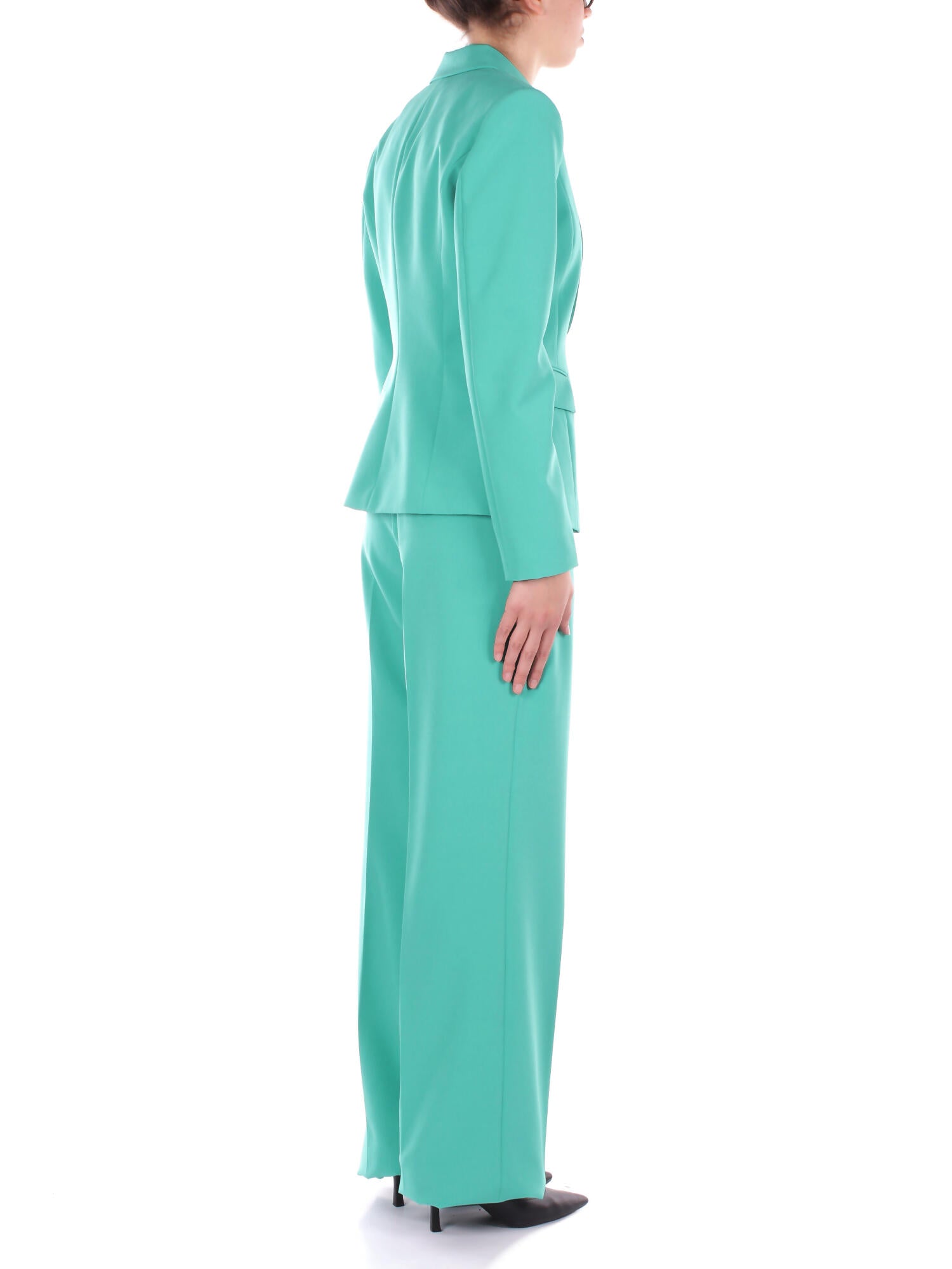 LIU JO Donna Pantalone CA5366T2200 X068A Ecs pantalone palazzo Smeraldo