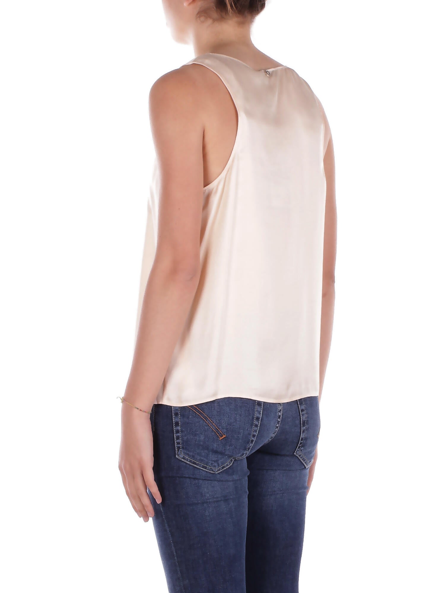 LIU JO Donna Canotta CA5244T2571 X0659 Top canotta Champagne