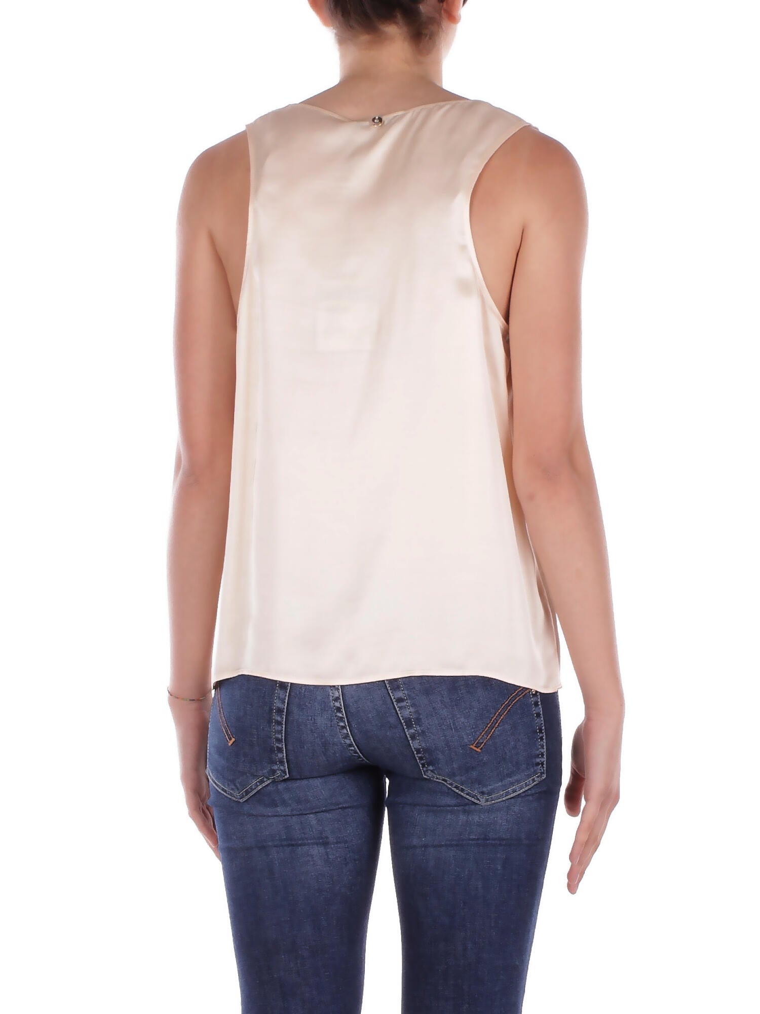 LIU JO Donna Canotta CA5244T2571 X0659 Top canotta Champagne