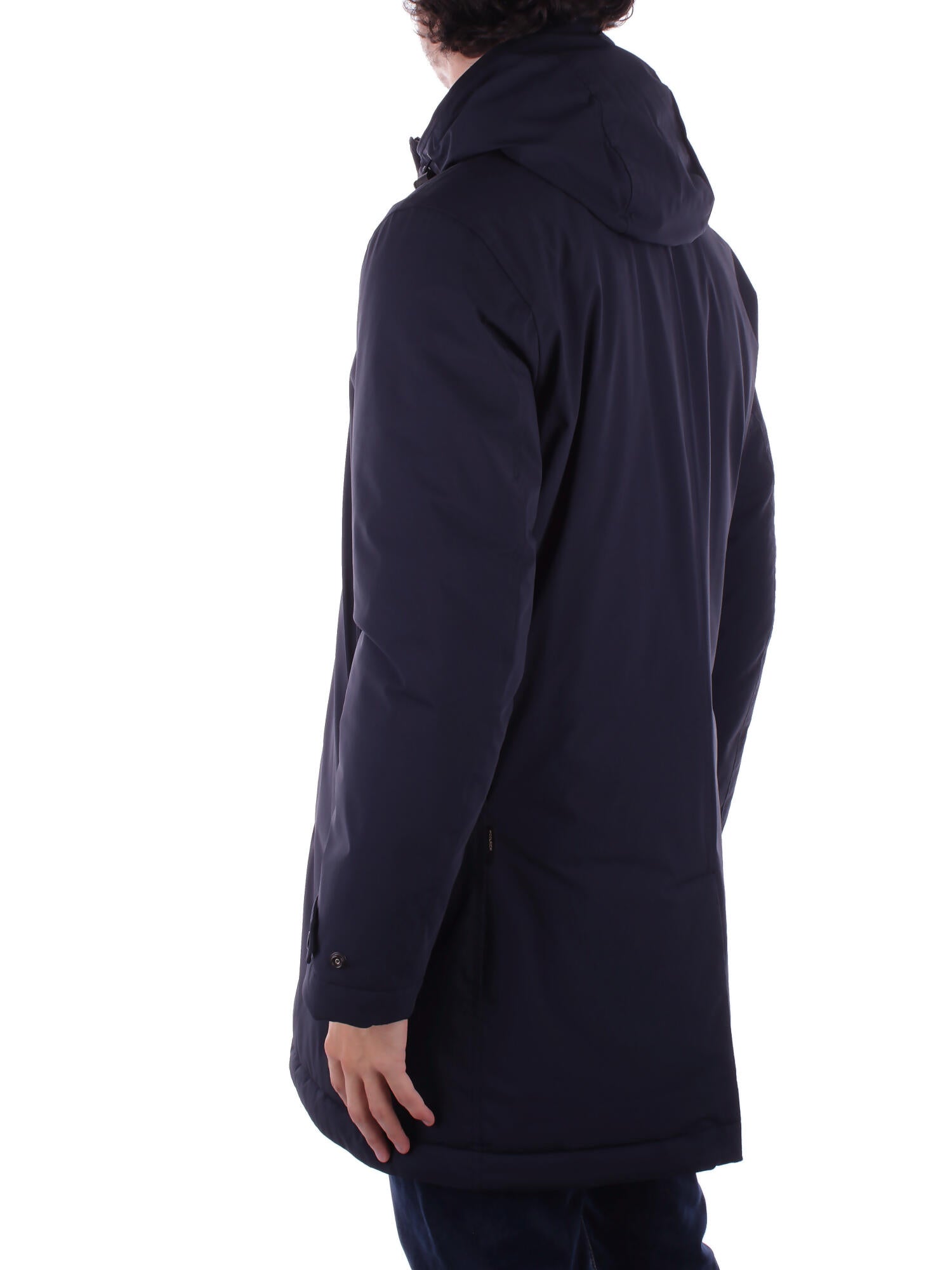 WOOLRICH Uomo Giubbotto CFWOOU0928MRUT3339 3989 Stretch 2in1 carcoat Blu