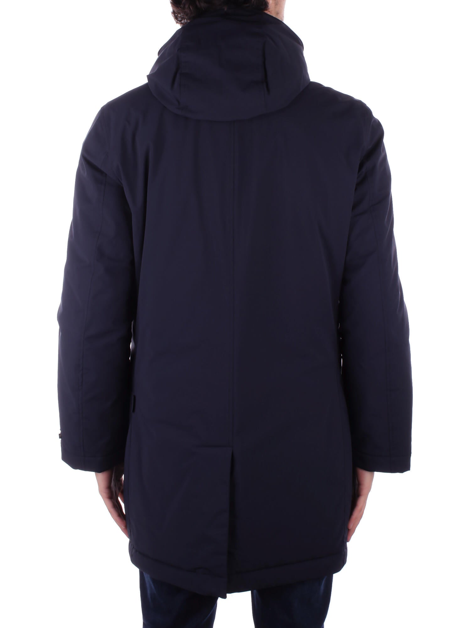 WOOLRICH Uomo Giubbotto CFWOOU0928MRUT3339 3989 Stretch 2in1 carcoat Blu