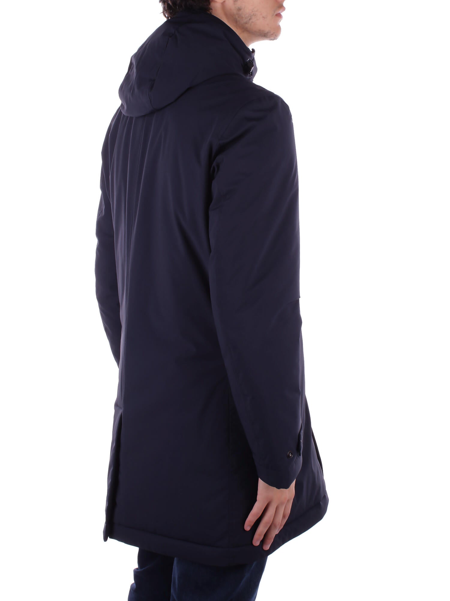 WOOLRICH Uomo Giubbotto CFWOOU0928MRUT3339 3989 Stretch 2in1 carcoat Blu