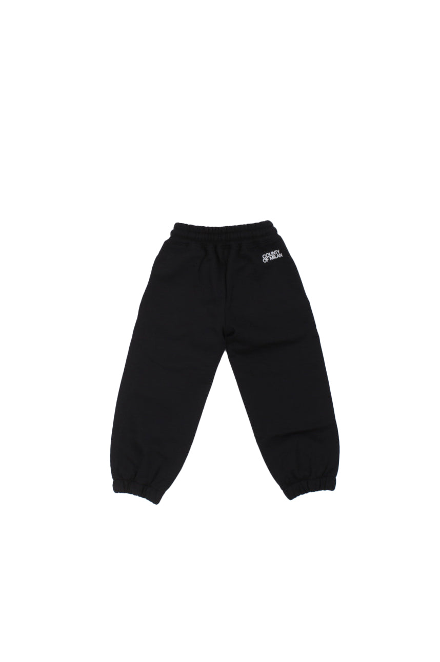 MARCELO BURLON COUNTY OF MILAN Bambino Pantalone F5CMJBFP005 110 Sweatpants boy Black