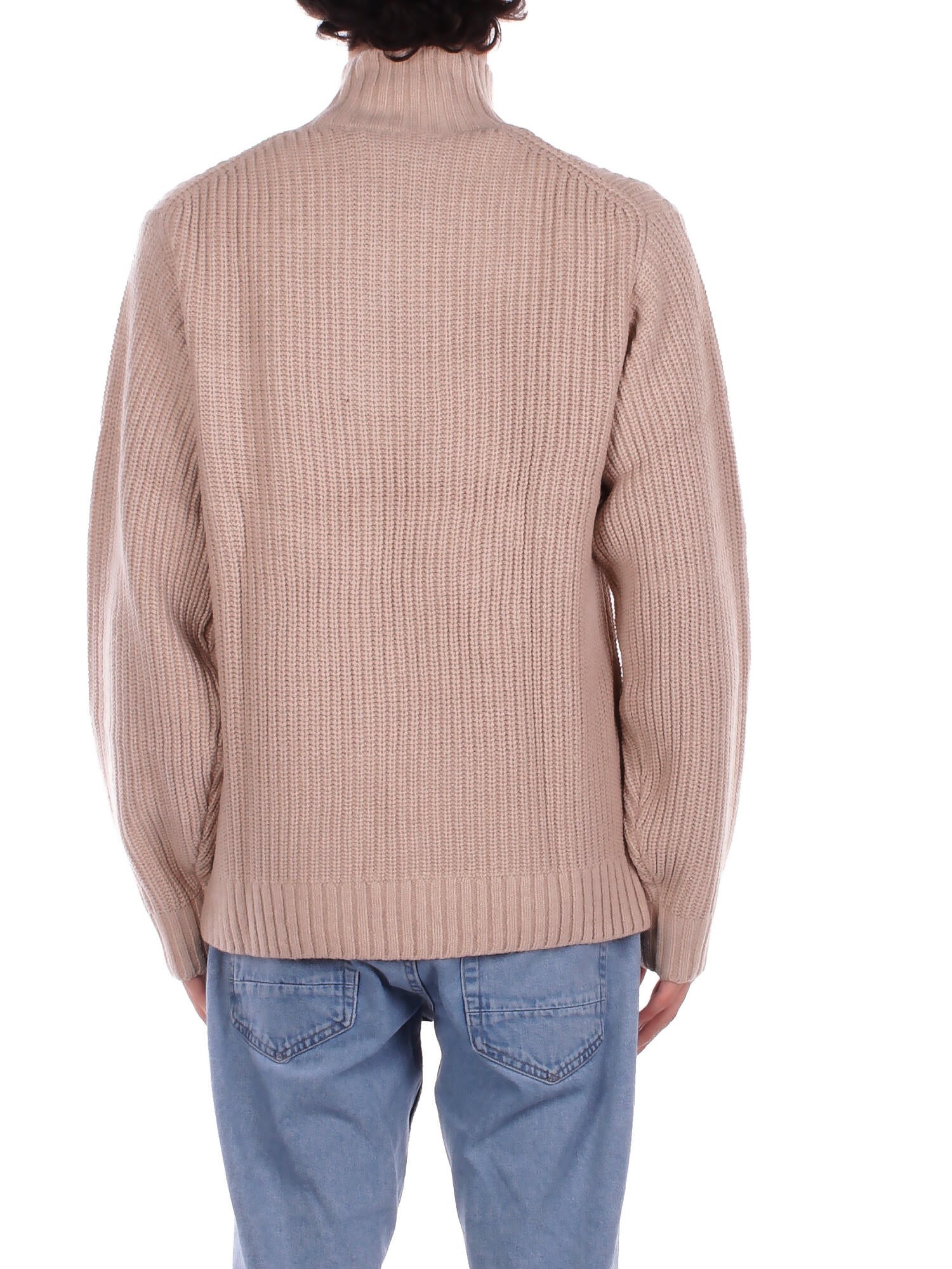 CARHARTT WIP Uomo Maglia I035398 2LP Detroit half zip sweater Fleur de sel