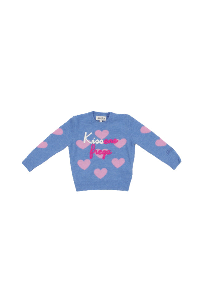 MC2 SAINT BARTH Bambina Maglia PRC0020 002265I 33 Princess p alpaca kissene Fantasia