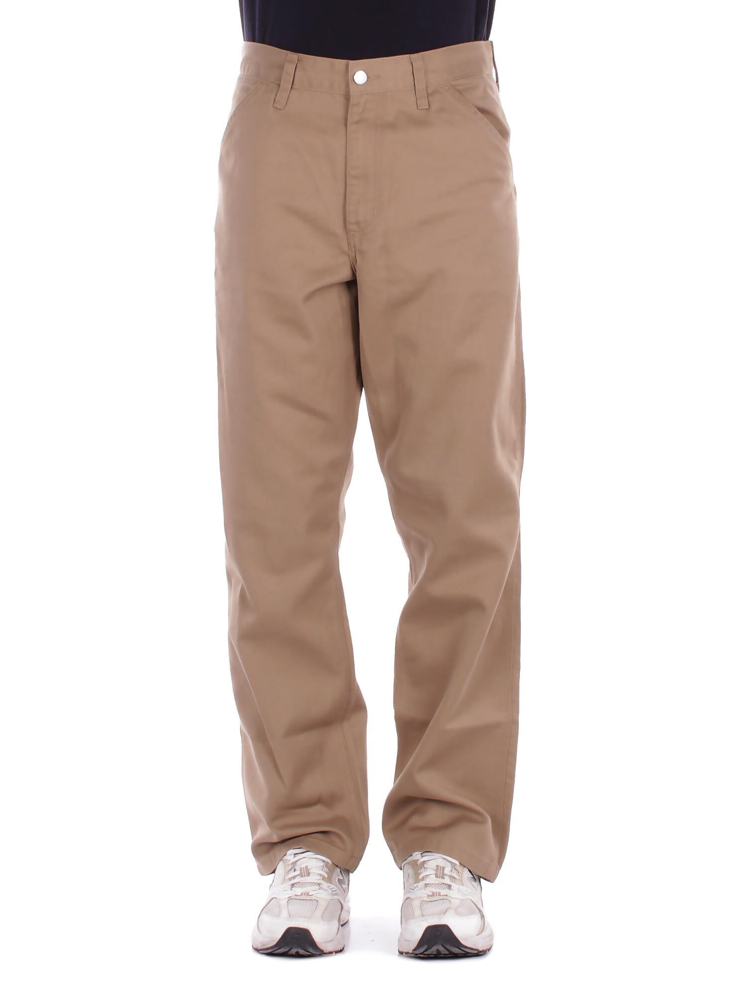 CARHARTT WIP Uomo Pantalone I034907 8Y 02 Simple pant denison twill Leather